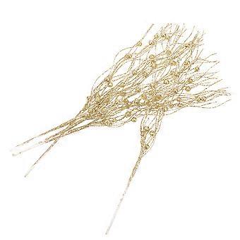 5Pcs Lifelike Stem Twig Simulated Plant Decorative Branch Holiday Ornaments