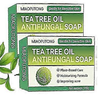 Antifungal Tea Tree Oil Soap for Men and Women, Strong Treatment for Skin Fungus