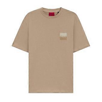 Hugo Boss Mens Dusplito Split Logo T-Shirt