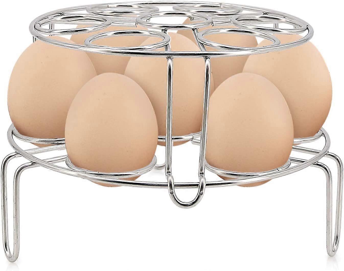 Double-Egg Tripod 2-Pack Stackable Stainless Steel Cooling Rack (2-Pack)