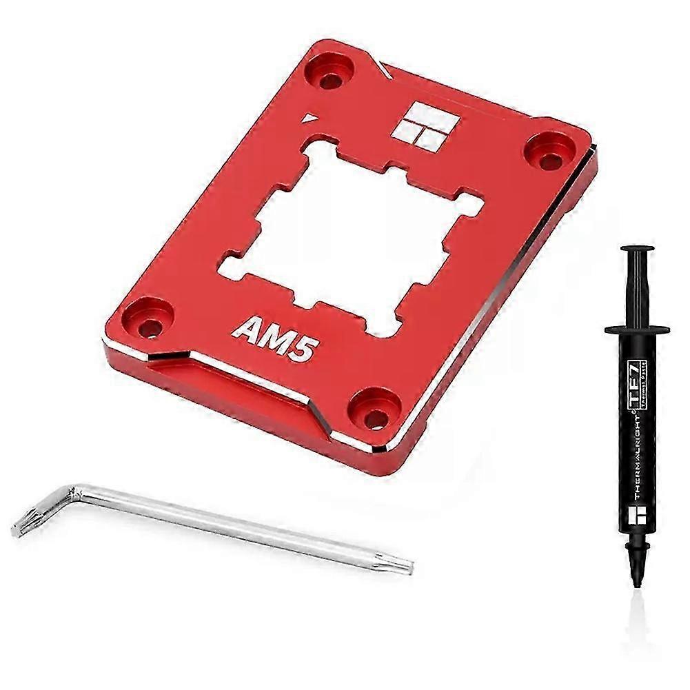 compatible Thermalright ASF AMD AM5 Secure Frame Red Computer CPU Bending Corrector Frame AM5 Anti Bending