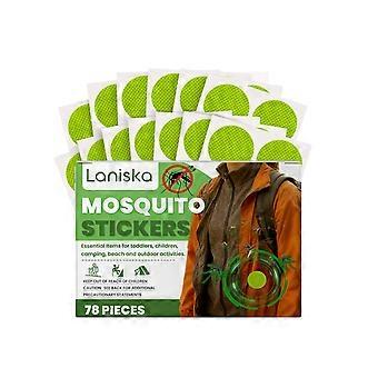 Mosquito Repellent Patches with Citronella Extract - Portable, Wearable Protection for Clothing, Hats, Bags, and Strollers