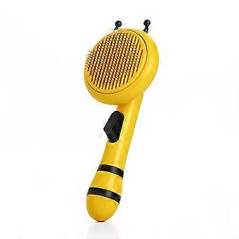 Cat Grooming Brush,  Self Shedding Tool Cleaning Slicker Brushes Remove Loose Undercoat Mats Tangled Hair with Massage Particles for Short or Long Fur