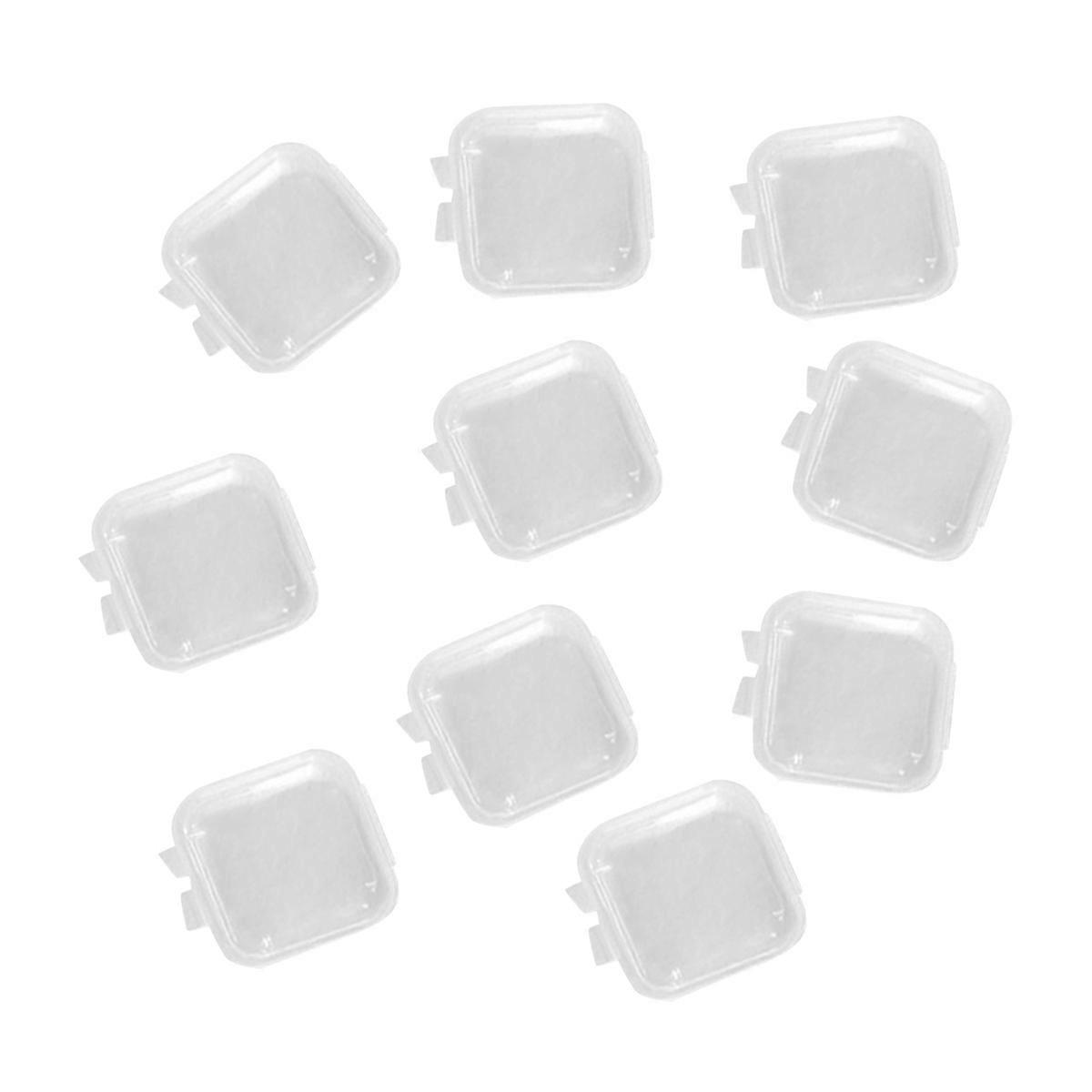 Plastic Storage Box for Storage Use 12Pcs Mini Transparent Small Box