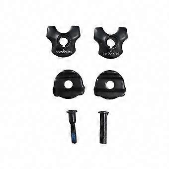 Bicycle Seatpost Clamp Adapter for Carbon Saddle Rails, 7x9mm Oval and Round Clips