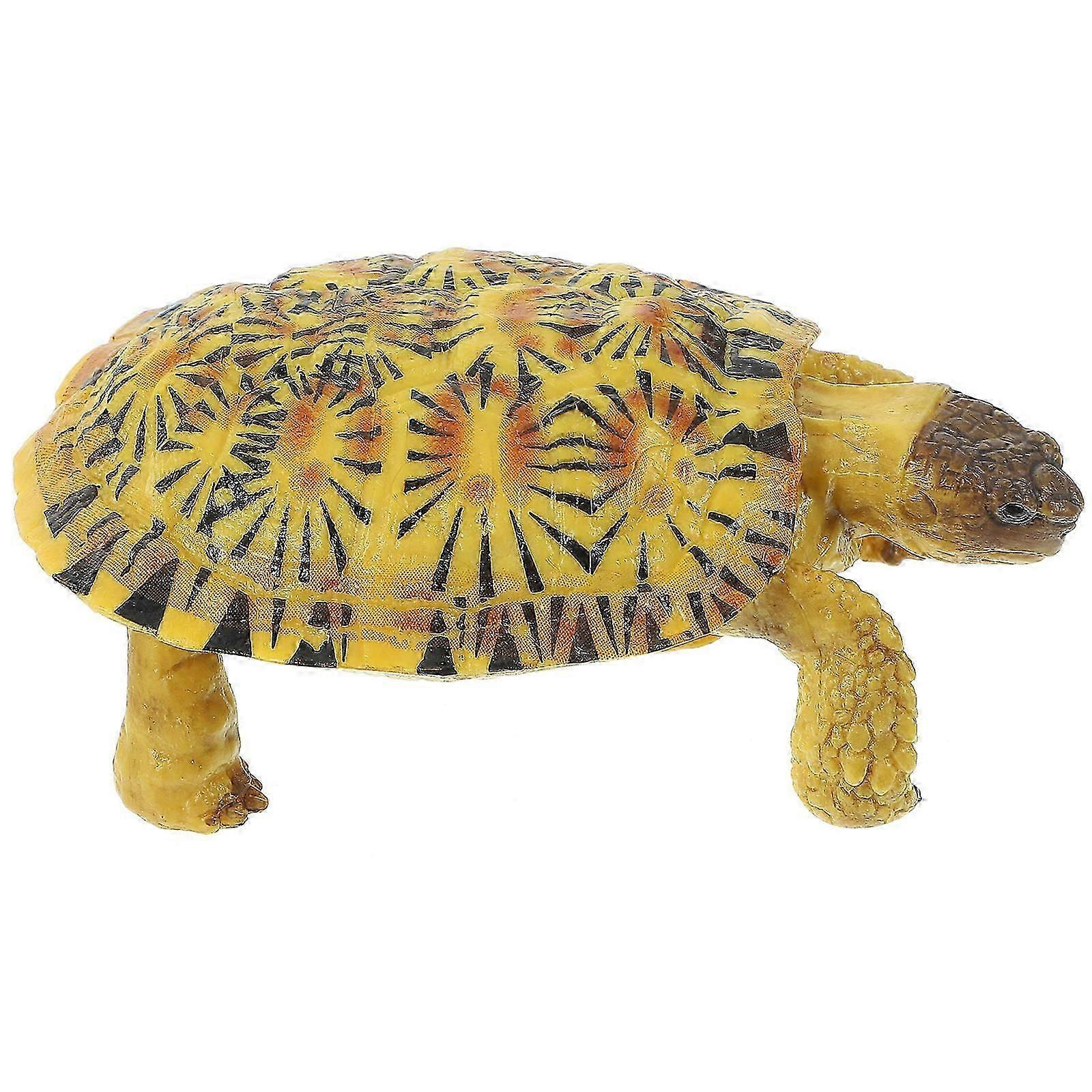 Simulation Animal Figurine Turtle Model for Decor Assorted Color