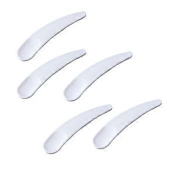 Makeup Spatula Plastic Scoop Cosmetic Tool for Facemask Use 100Pcs Set