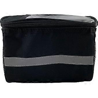 Other storage Bicycle handlebar bag - waterproof - cooler bag with reflective strips - compartment for mobile phone, maps or navigation system - for t