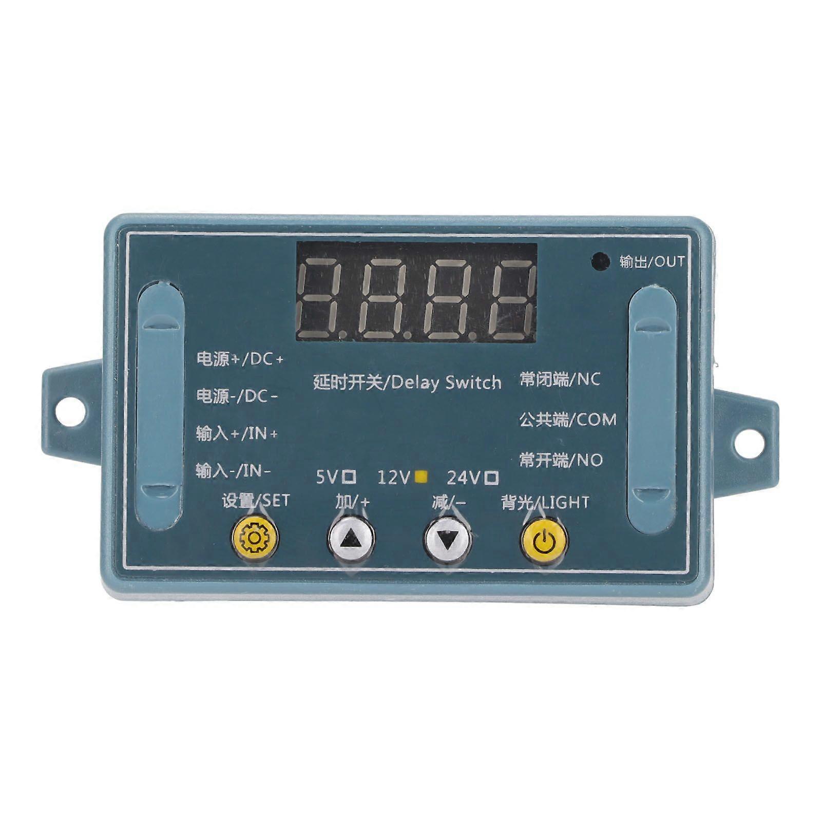 Delay Relay Module DC 12V Adjustable 32 Modes LED Digital Display Automatic Control Switch Time Delay Module
