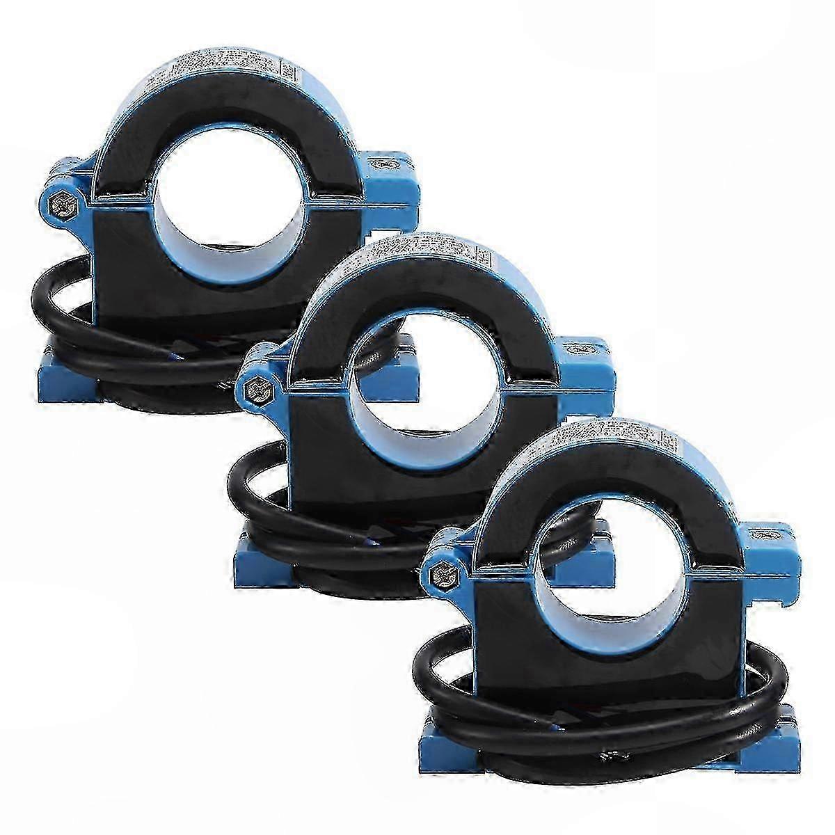 3-Piece Split Core AC Current Transformer Set, 100A/5A Ratio CT Sensor