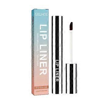 Lip Liner Lip Shaping Lip Color Waterproof Non-Smudge Lip Liner Peel-Off Lip Brush