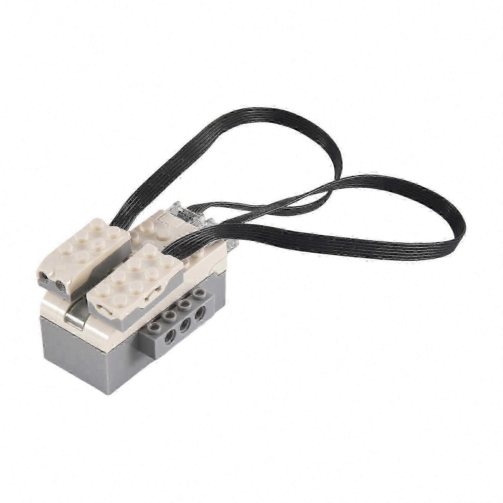 STEM Building Blocks Kit with Hub, Sensor, and Motor Components for Creative Engineering and Robotics Projects