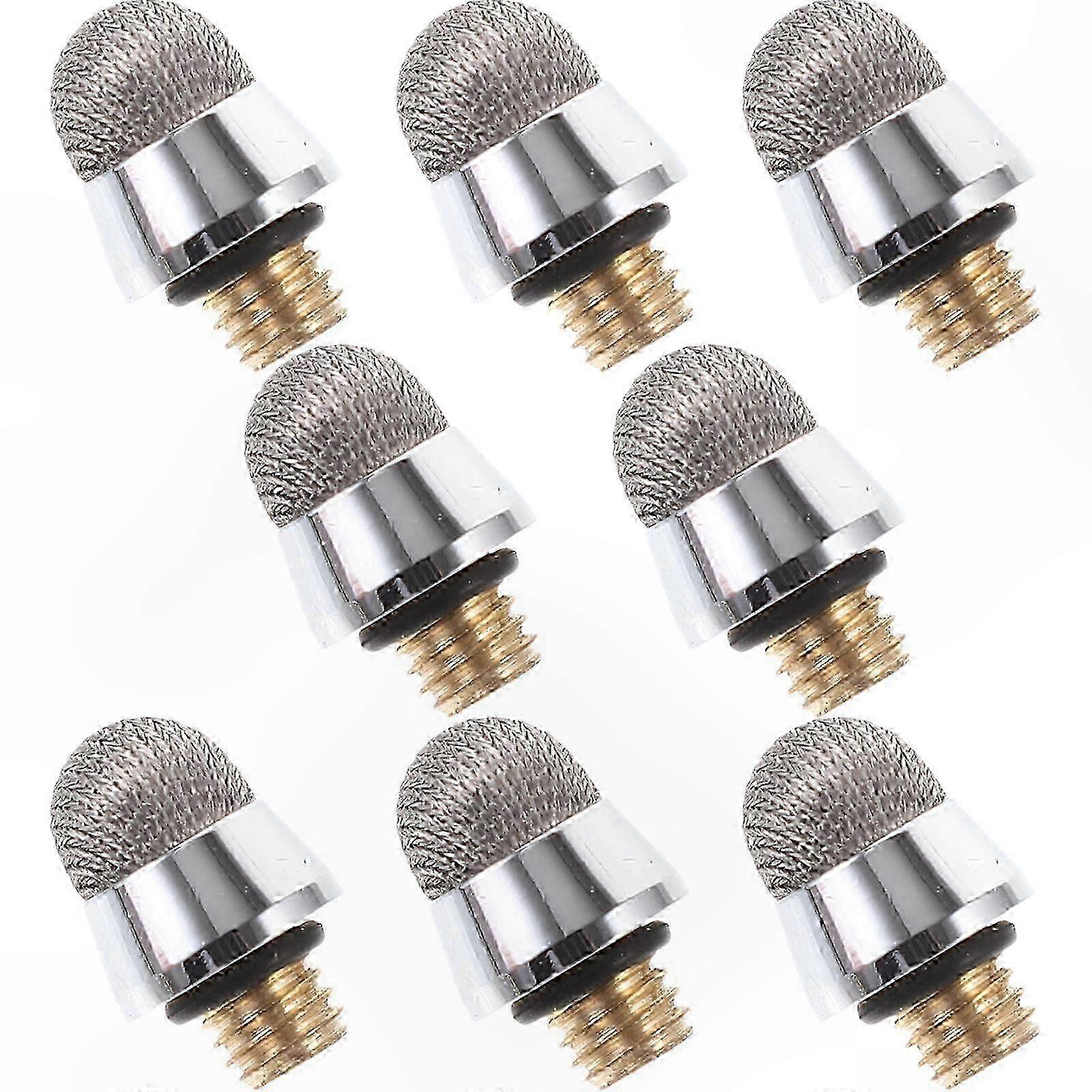 8-Pack Replaceable Capacitive Stylus Tips, Smooth Precise Touchscreen Nibs, Easy Install Copper Cloth for Writing and Note-taking