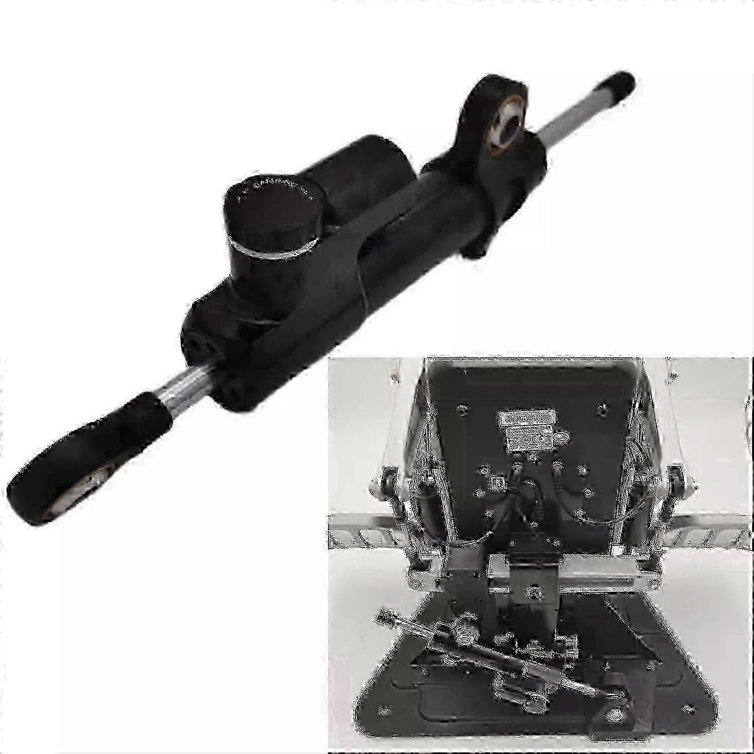 Improved 28-Level Adjustable Damping Rudder Damper Kit, Durable Material, Non-Destructive Modification, Compatible with Thrustmaster TPR