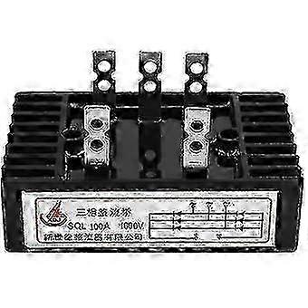 Three-phase bridge rectifier, large overcurrent capacity, 100A 1600V, AC to DC rectifier DOC