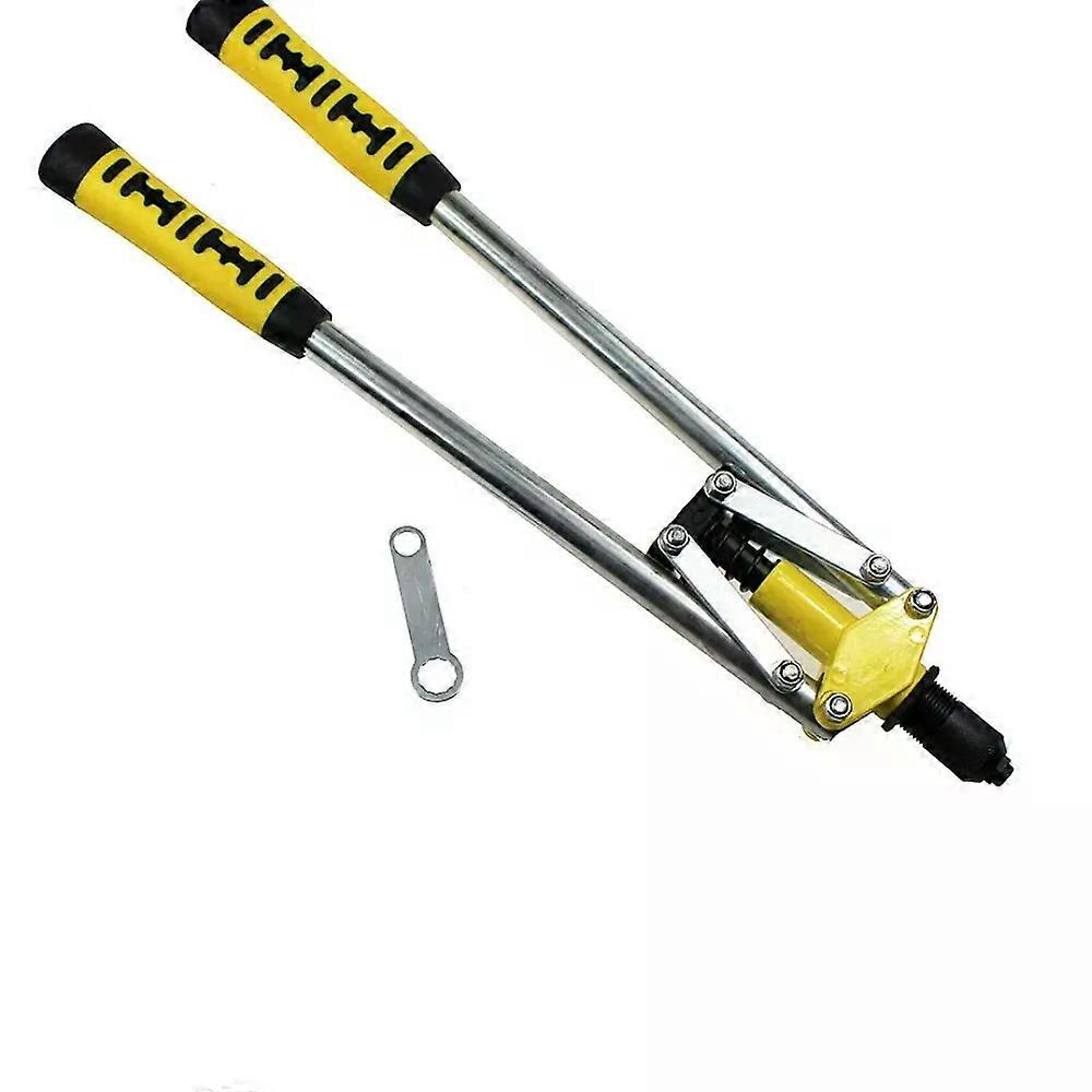 1set Double Core-Pulling Hand Riveter Gun Manually Pull Rivet Gun Pull Cap Gun Willow Rivet Hand Tools