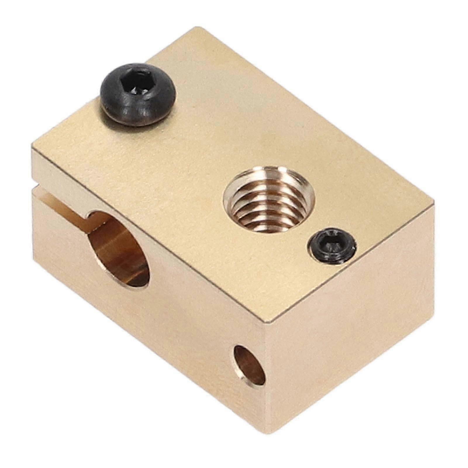 Brass V6 Heater Block High Temp Rated