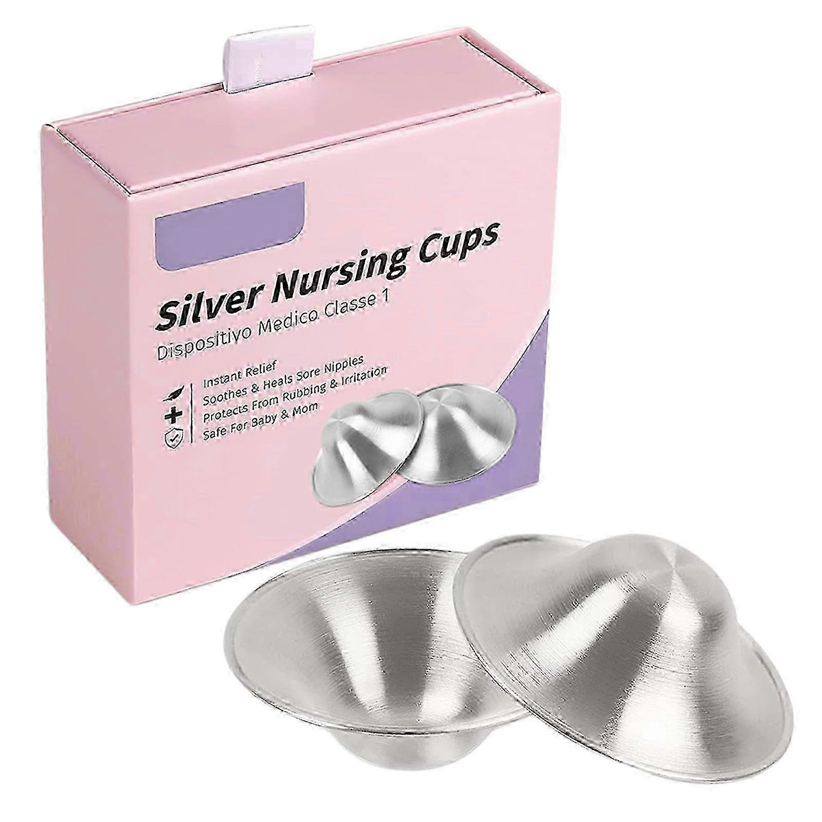 925 Silver Nipple Healing Cups