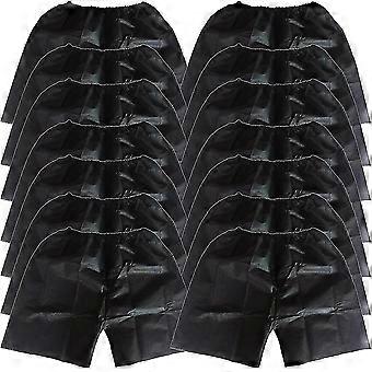 50 Pcs Mens Disposable Sauna Shorts Silky Touch Disposable Underpants Waxing Wear