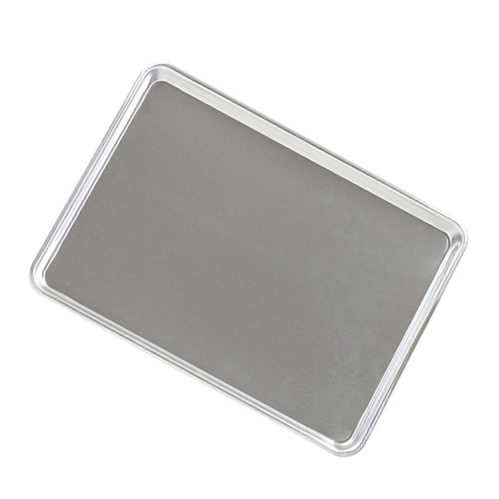 Oven-Safe Rectangular Aluminum Baking Tray