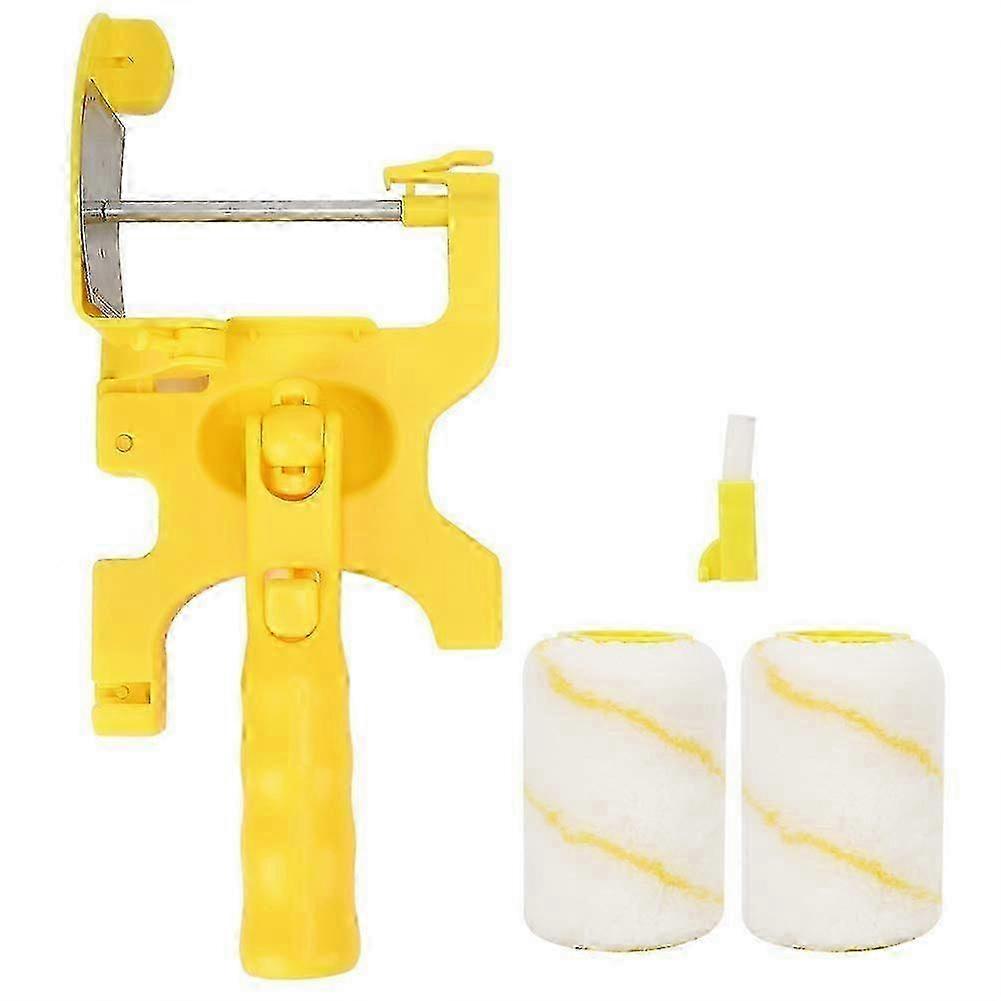 Baffle Equipped Adjustable Paint Edger