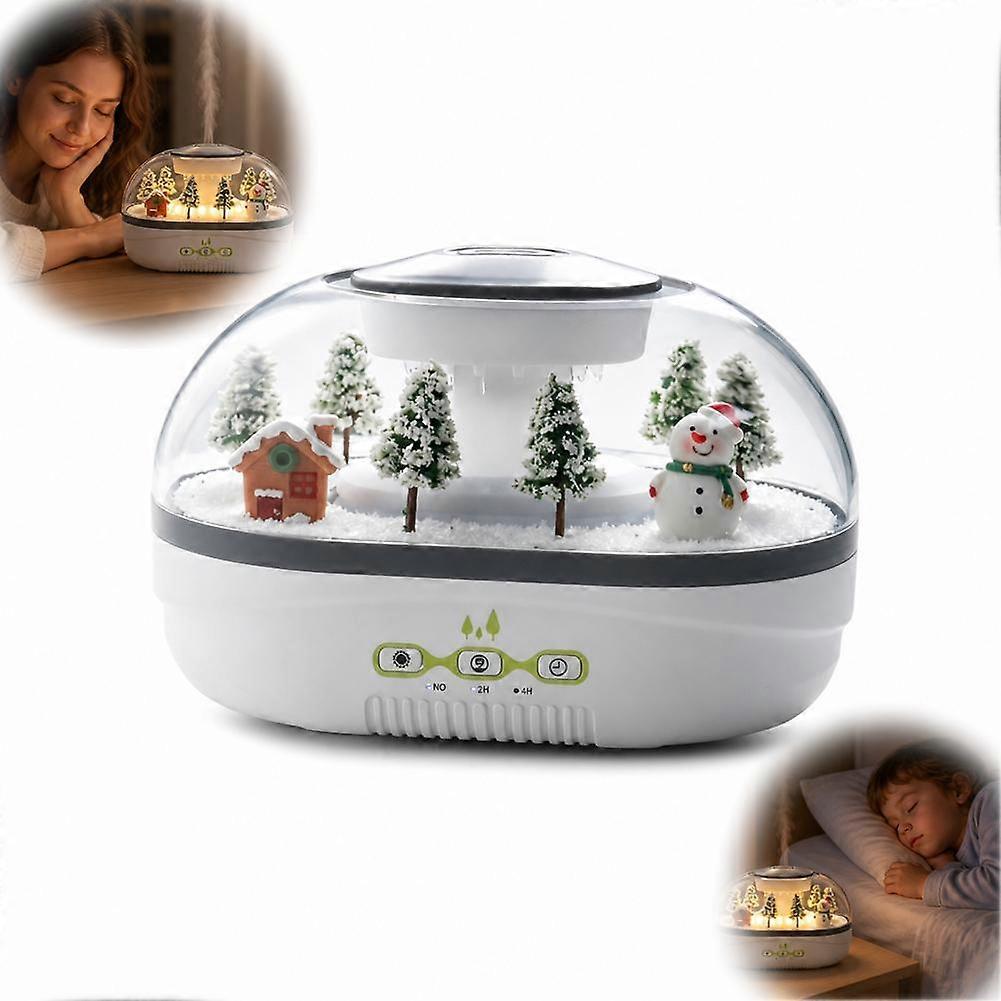 Raindrop Aroma Diffuser 400ml Ultrasonic Mist ABS PP Body Type C Power Timer