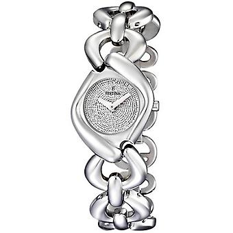 Festina dame Quartz analoge vrouw horloge met roestvrijstalen armband F16544/1