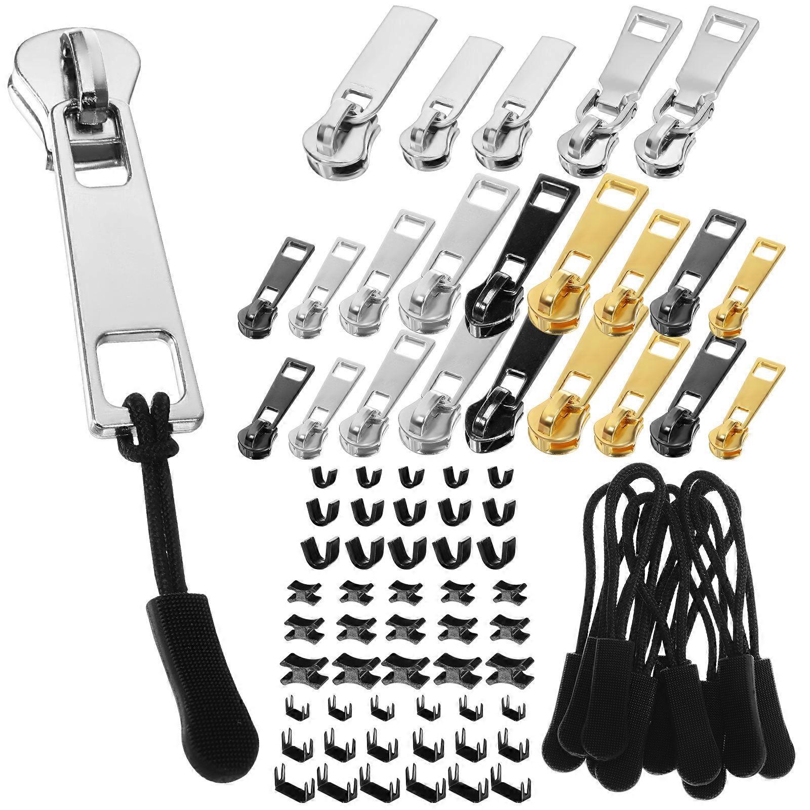 Zipper Stop Replacement Alloy Kit for Repairing