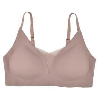 Traceless collection of secondary breasts, small breasts, large underwear, women's no steel ring gathering soft support bra