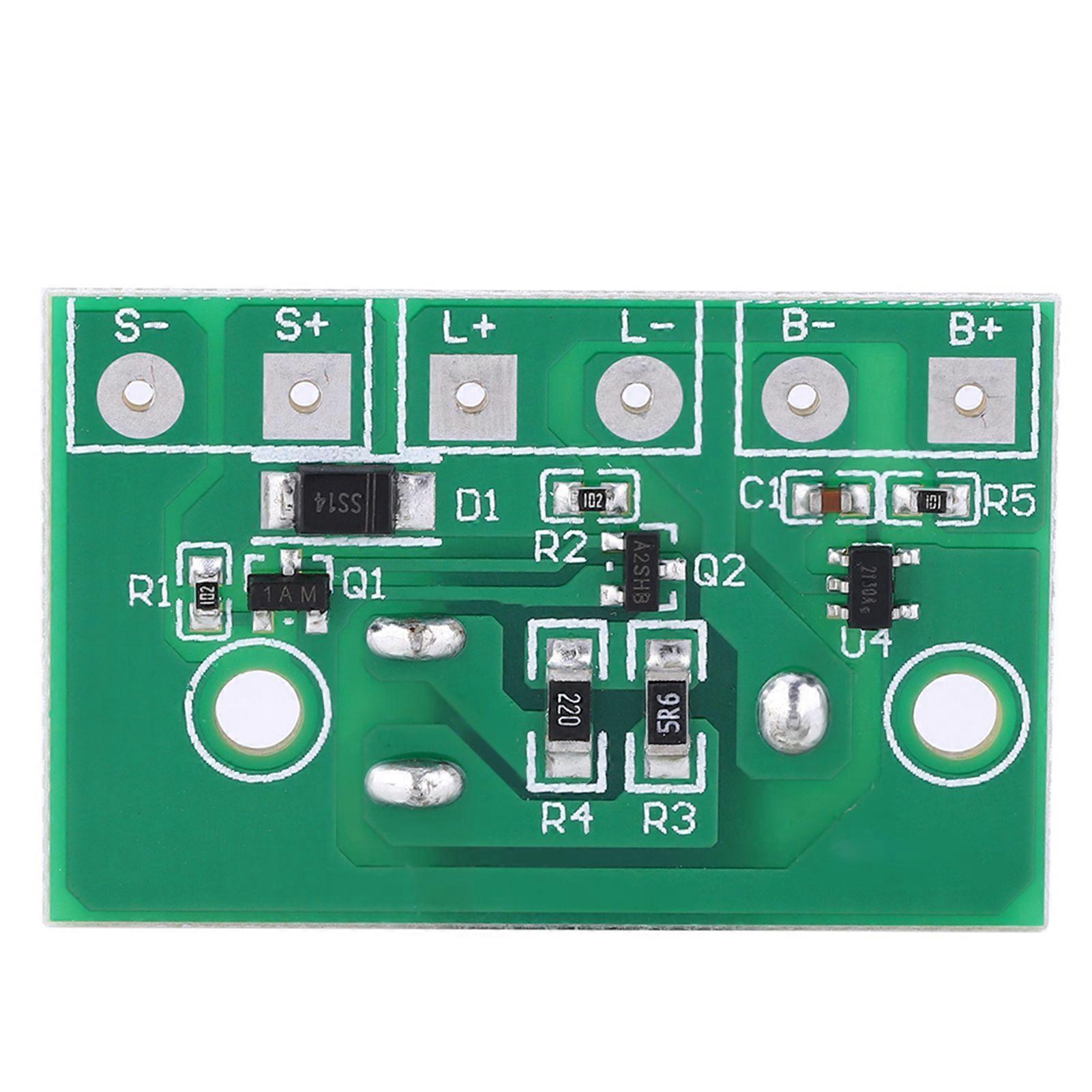 Solar Lamp Controller Module Control Circuit Board with Switch for 3.7V Lithium Battery YEMAA