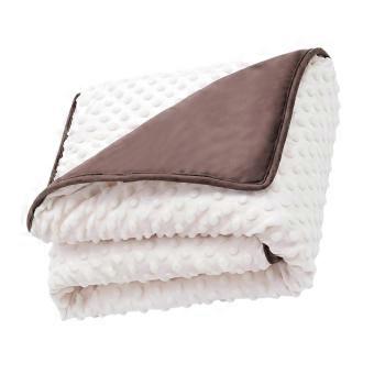 Dog Calming Blanket Polyester Pet Blanket With Glass Bead Filling Reduce Anxiety And Provide Warmth For Anxious Dogs Beige1 S