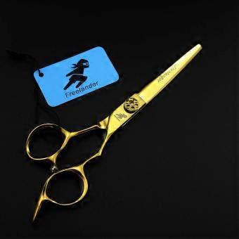 Golden 6.0 Inch Straight Hair Scissors