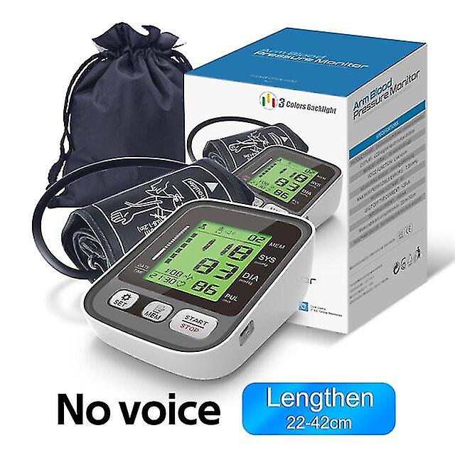 3 Color Lcd Display Blood Pressure Monitors Household Health Sphygmomanometers Voice Function Tonometer Digital Cuff Tensiometer