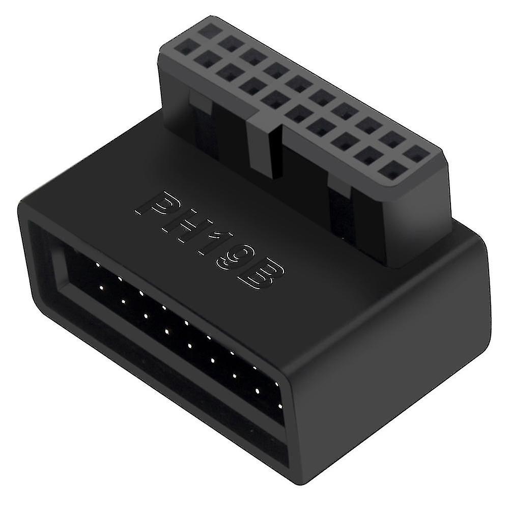 Ph19b Usb 3.0 Internal Header Usb3.0 19/20p Socket 90 Degree Adapter Converter For Computer Motherb
