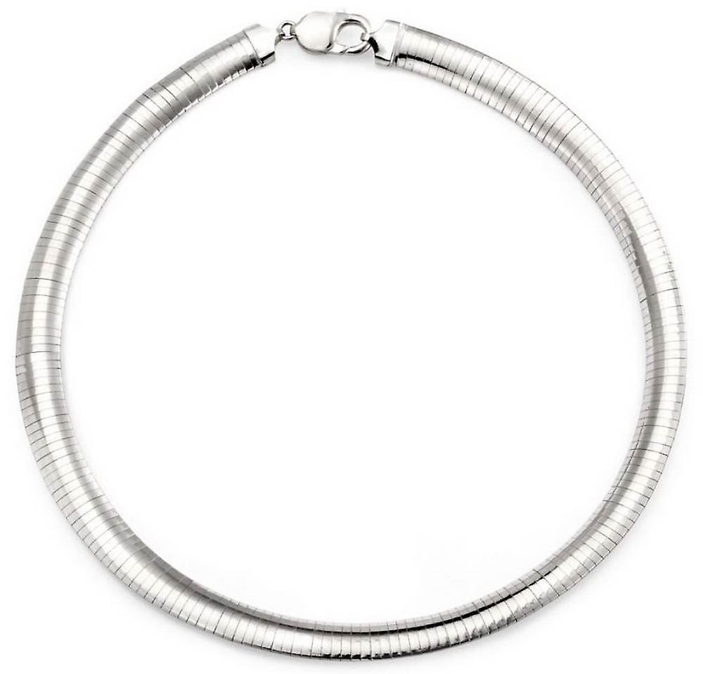 Beginnings Omega 8mm Necklace - Silver