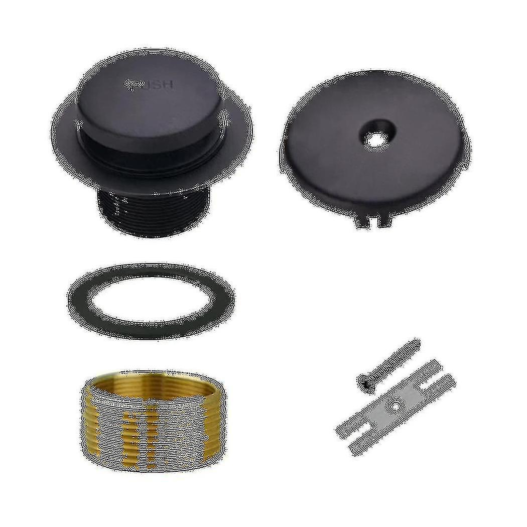 Bathtub Drain Tip-toe Single Hole,tub Drain Trim Set Conversion Kit Assembly, Coarse Thread Replace