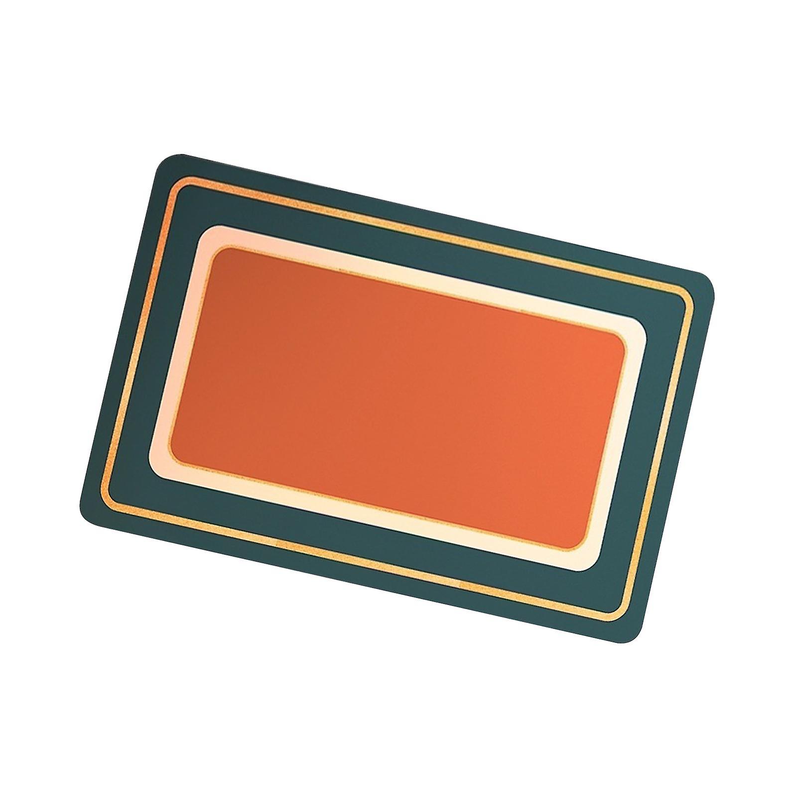 Diatomaceous Bath mat Friendly Thin 60Cmx40cm Quick Drying for Kitchen Green