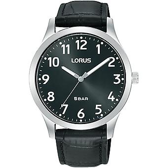 Lorus classic man Analog Men's Quartz Watch with Cowhide Bracelet RRX03JX9