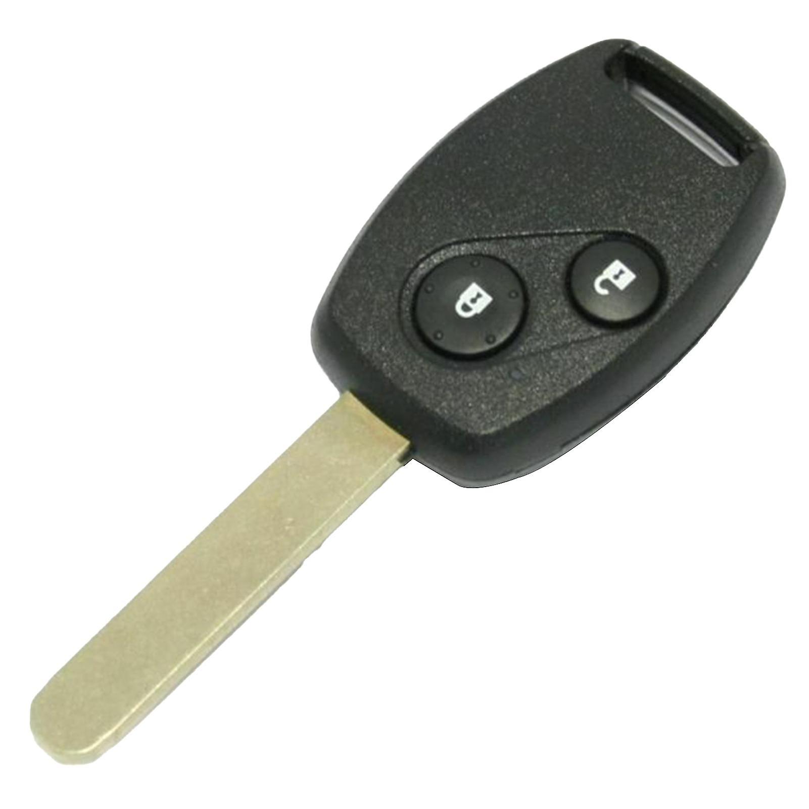 Fob Shell Case Wear-resistant Dustproof Abs Shell 2 Buttons Car Key Case For Honda Civic 2006-2011