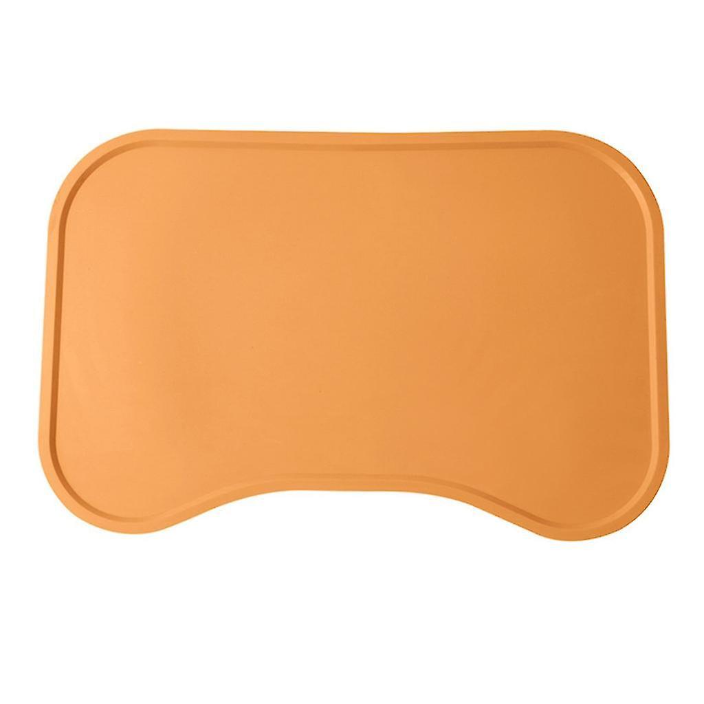 Cat Dog Food Mat Pet Placemat Cat Feeding Bowl Pad Easy To Clean Non-slip Pad