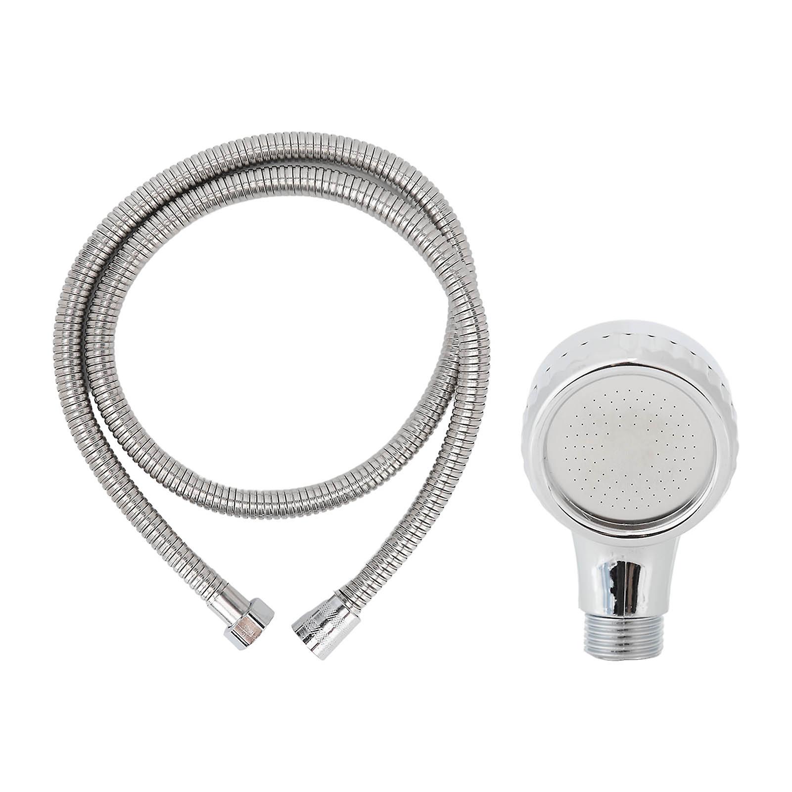 Shampoo Bed Faucet Kit with 120cm Hose M Size Head Shampoo Basin Bowl Faucet Sprayer Set for Salon