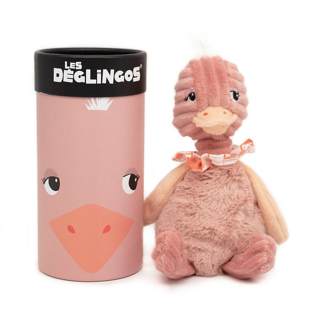 Les Deglingos Plush Small Simply Pomelos The Ostrich With Box