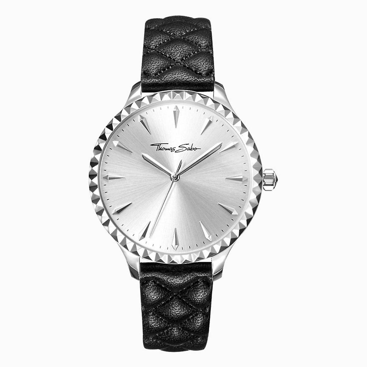THOMAS SABO 女士手表手表 Rebel at Heart WA0320-203-201-38 MM 皮革