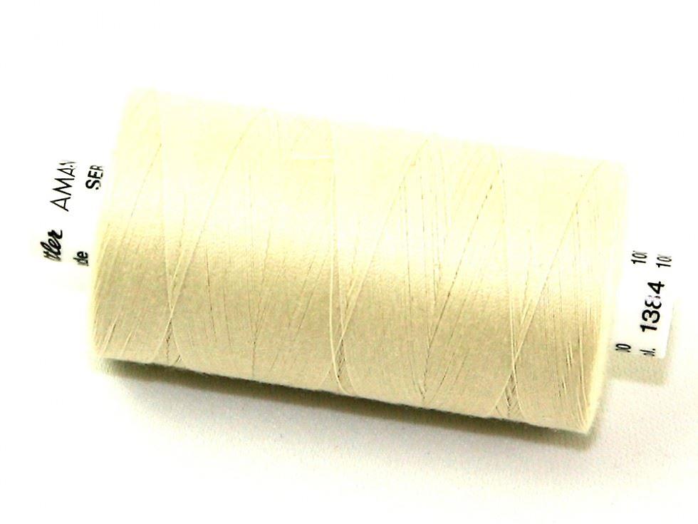 Mettler Seralon 涤纶缝纫线 1384 青柠花 - 1000 米 - 每个