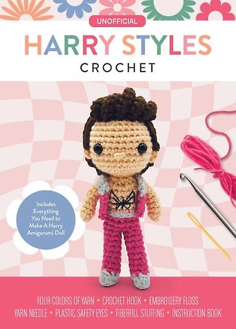 Unofficial Harry Styles Book And Crochet Kit by Kati Galusz Kit Book