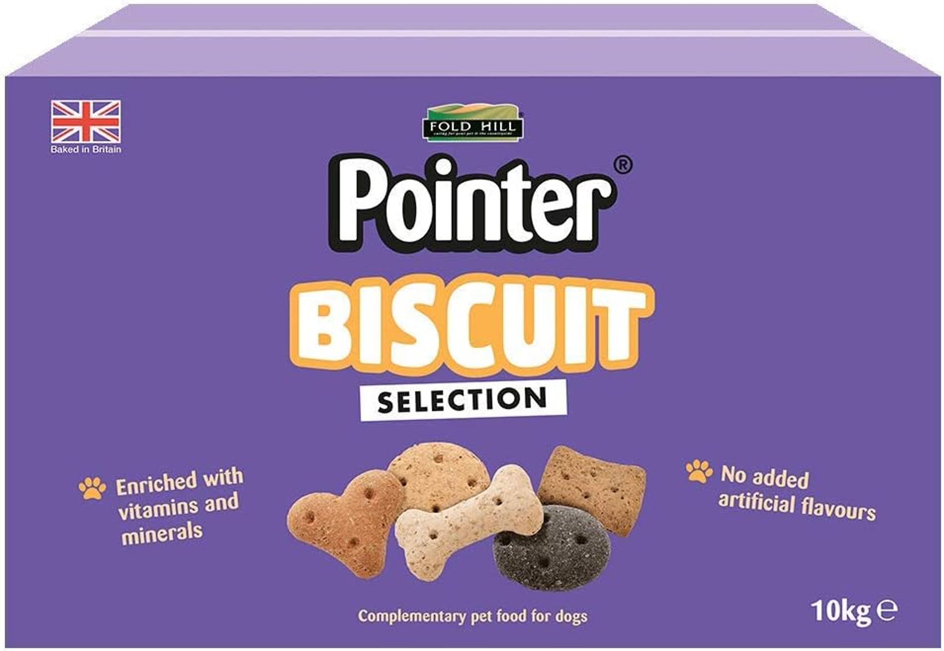 Pointer Biscuit Selection Dog Treat 10kg