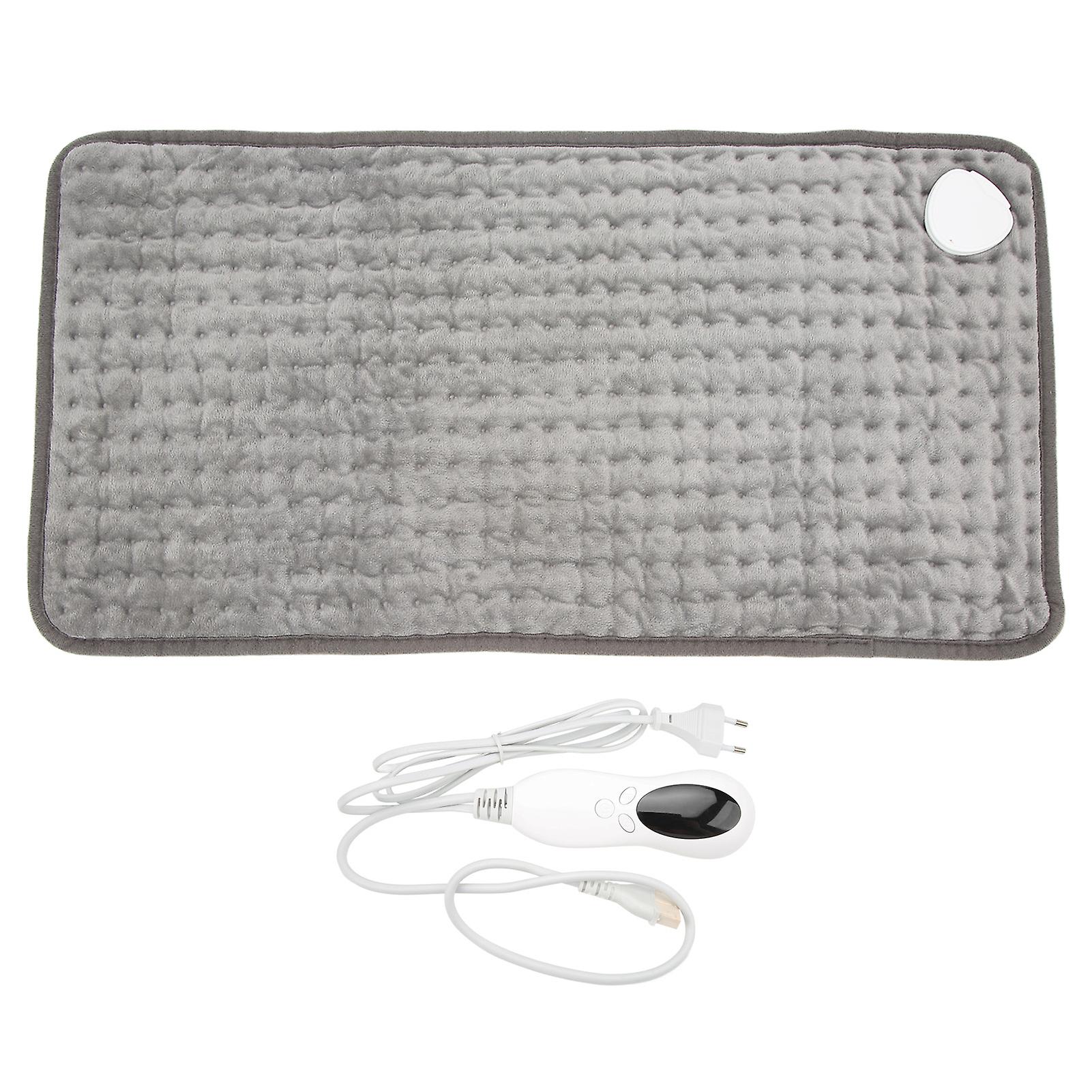 Electric Heating Pad 10 Heating Settings Auto Shut-Off Overheat Protection Heating Pad for Back, Shoulder and Neck Cramps EU Plug 220V-240V