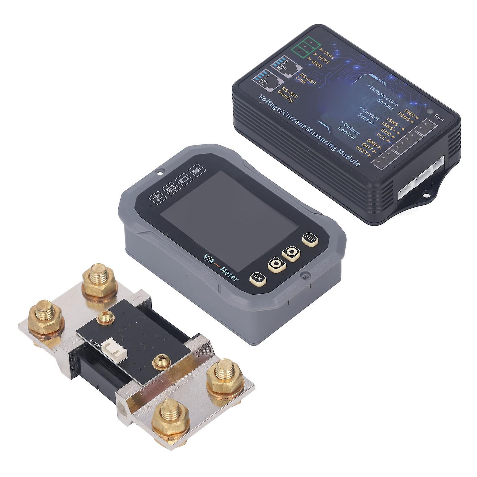 Battery Monitor Good Conductivity Copper ABS 2 Way Capacity Shunt Battery Indicator 