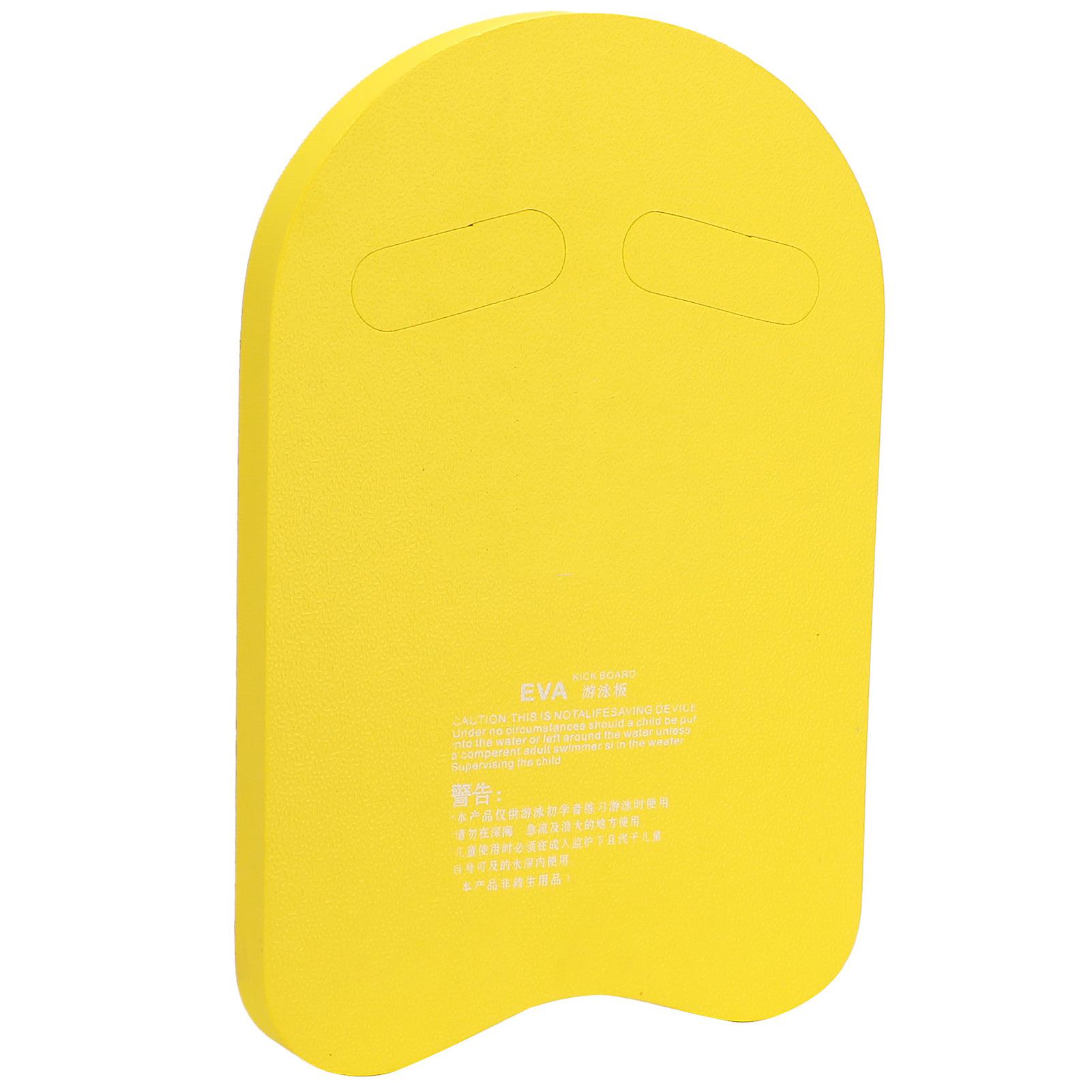 Lightweight EVA U-Shape Swimming Kickboard for Adults and Kids (Yellow)