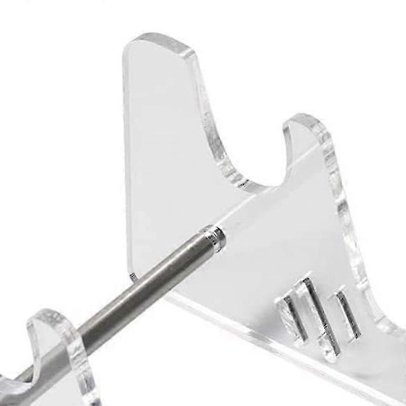 Keyboard Storage Stand Removable Clear Acrylic Heightening Tilt Mechanical Keyboard Display Stand for Home 3 Layer